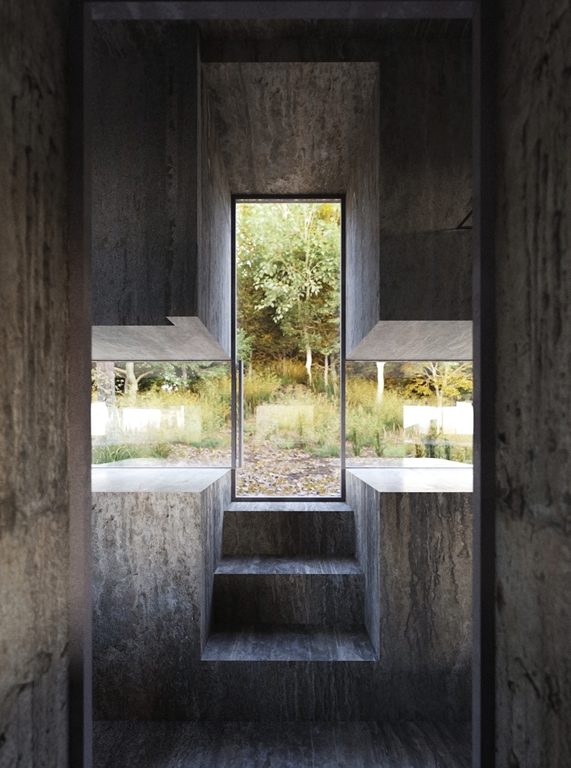 lasovsky johansson architects revives WWII bunkers as liveable spaces along czech border