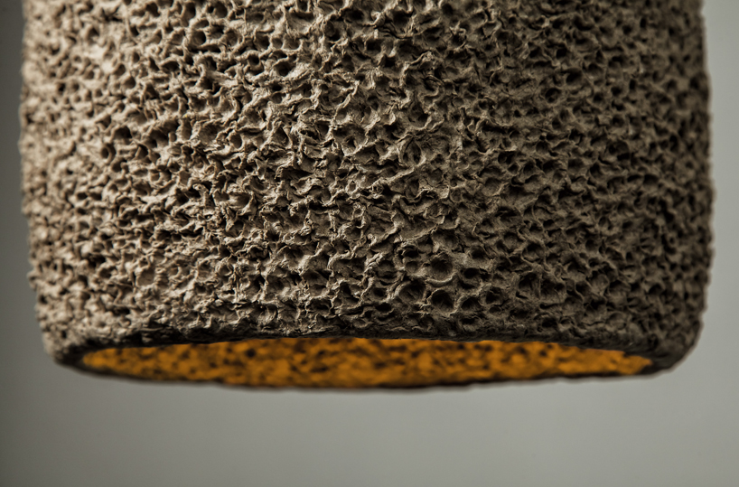 sustainable design and wabi sabi principles debut collection of organic pendant lamps by zbozhzha 4