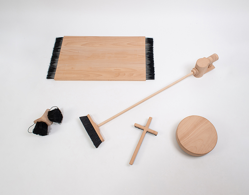 'byson' infuses new value into mundane broom for jerusalem design week