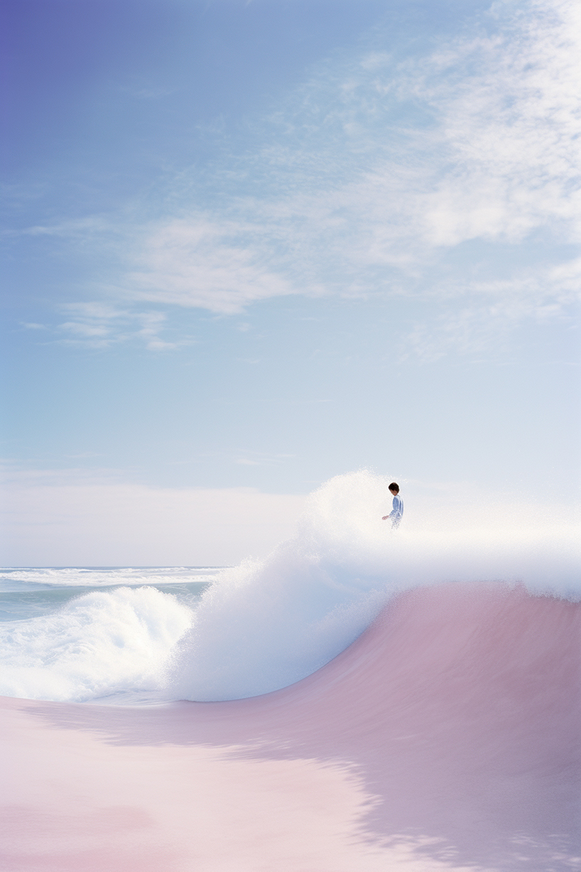 icarus.studio's midjourney-generated skatepark emerges from the expanses of the ocean