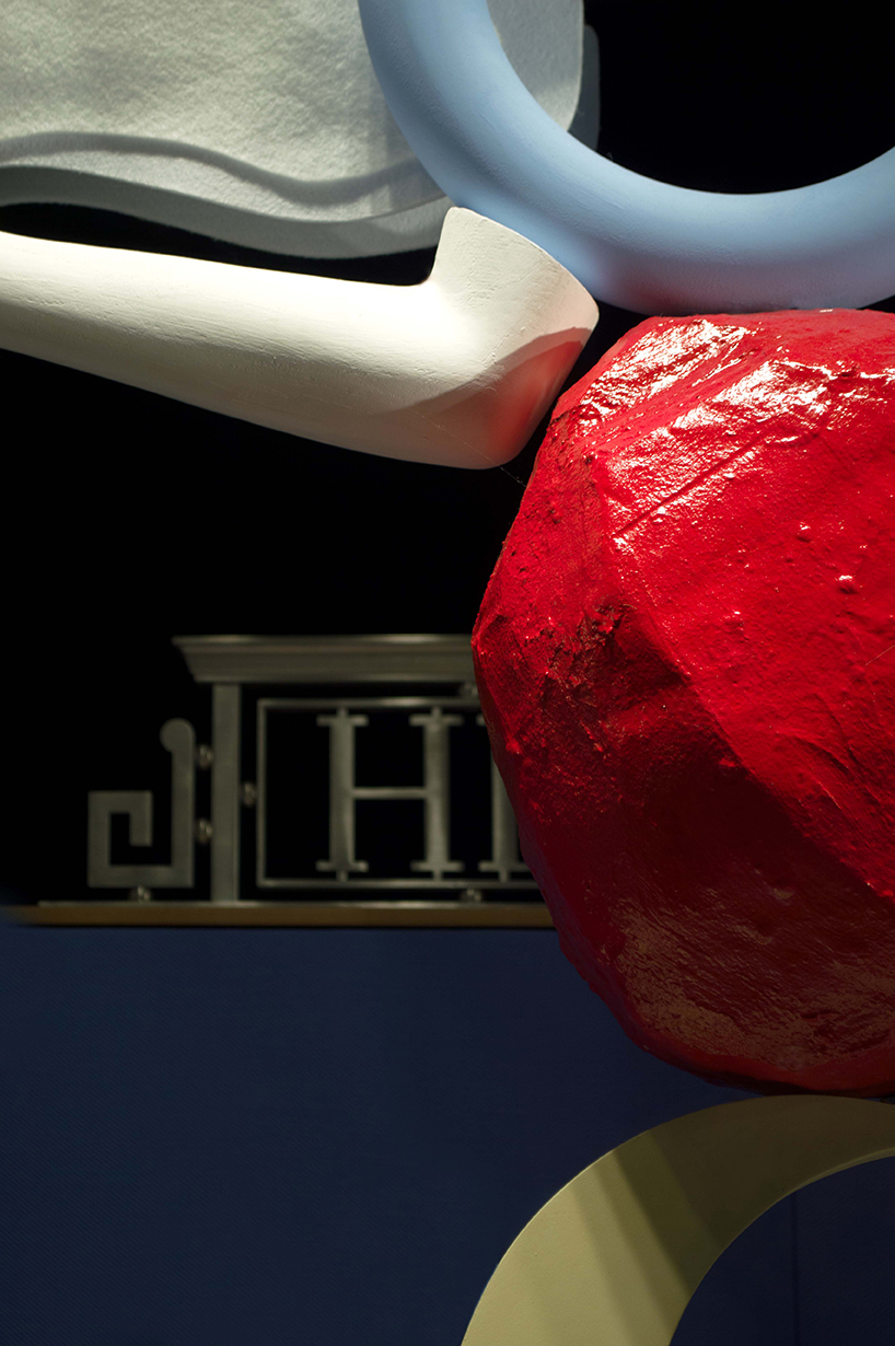 a whimsical window display intertwining the mundane and surreal marks Hermès zurich