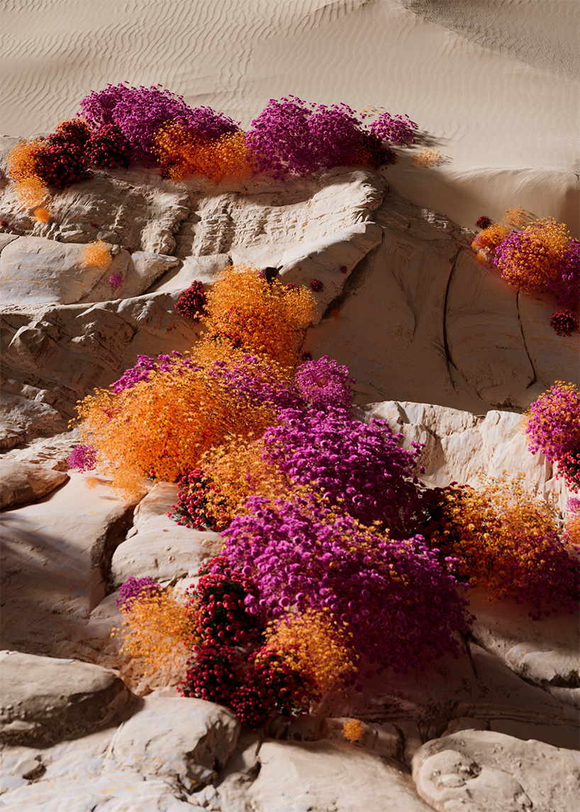 dada projects shoots tech-wear fashion range in this utopian augmented 3D world 