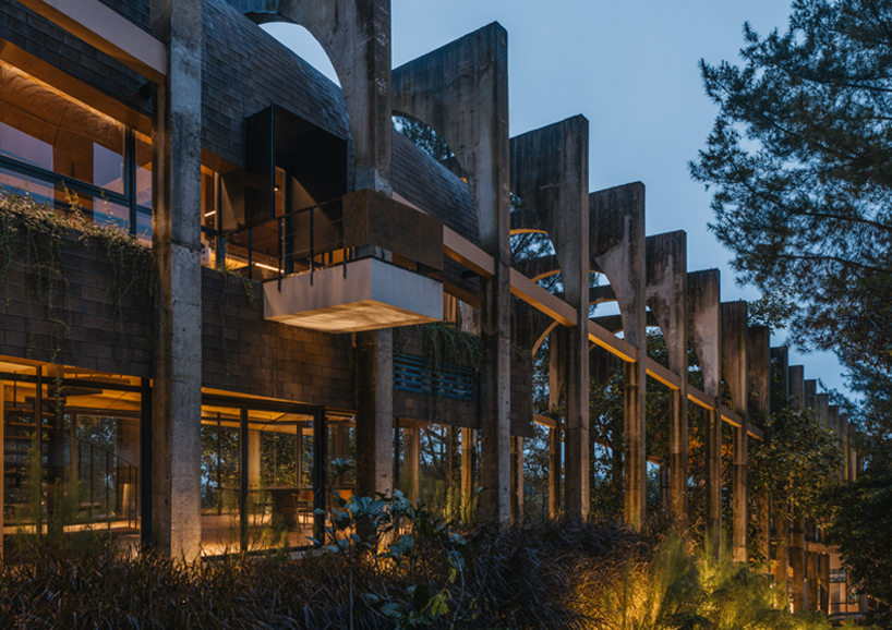 RAD+ar's chapel and villa complex in rural indonesia is a spiritual sanctuary