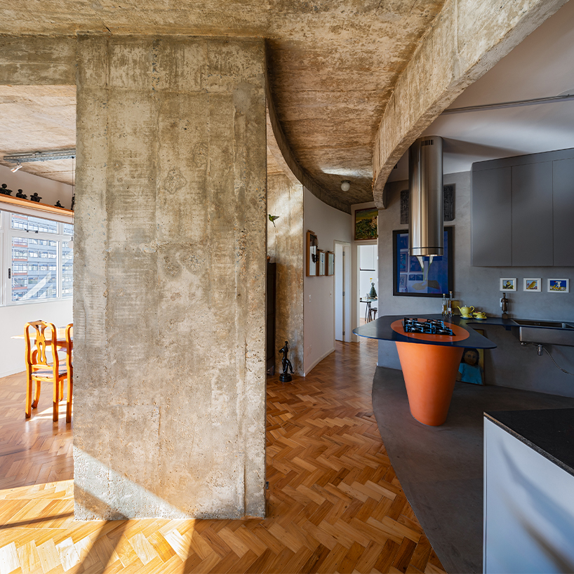 renovation project of 1961 apartment in brazil exudes modern sophistication - 3
