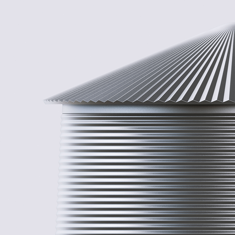 domestic coffee products playfully inspired by industrial grain silos 5