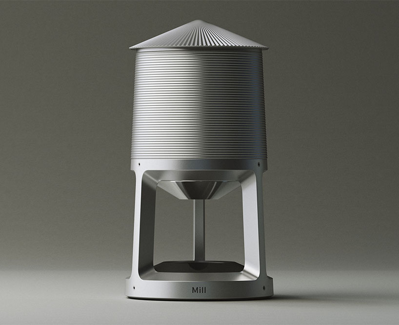 domestic coffee products playfully inspired by industrial grain silos 7