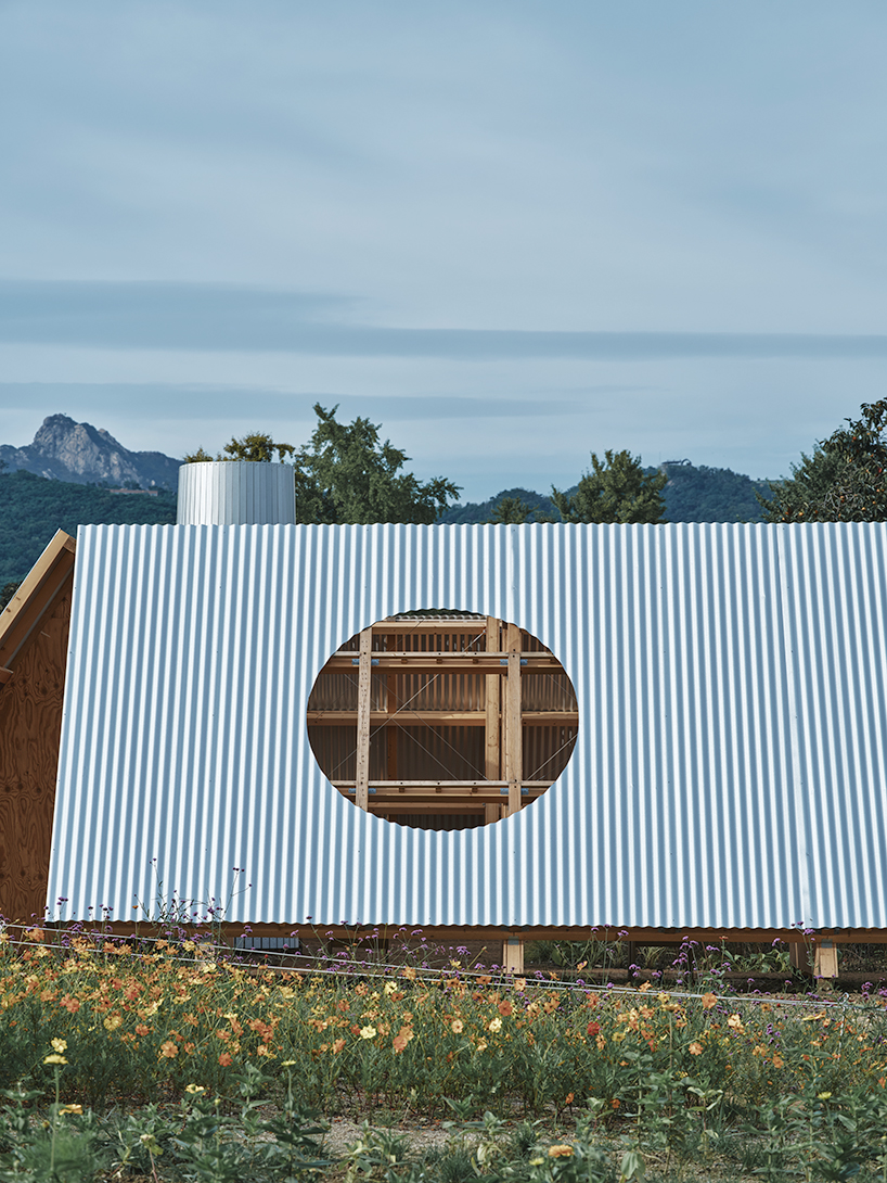 salazarsequeromedina & frank barkow present a garden pavilion at seoul biennale