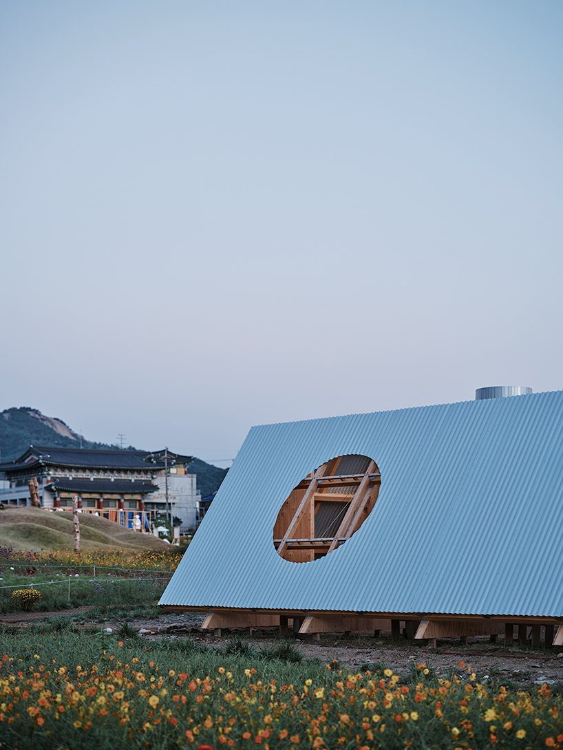 salazarsequeromedina & frank barkow present a garden pavilion at seoul biennale