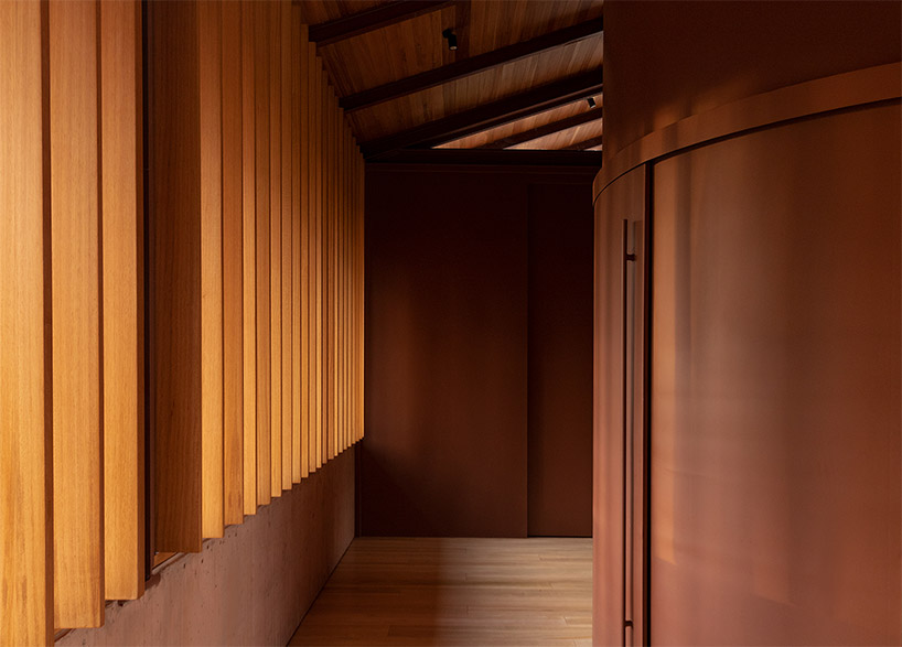 gabriel rivera arquitectos tucks home & stables amid expanse of eucalyptus trees in ecuador