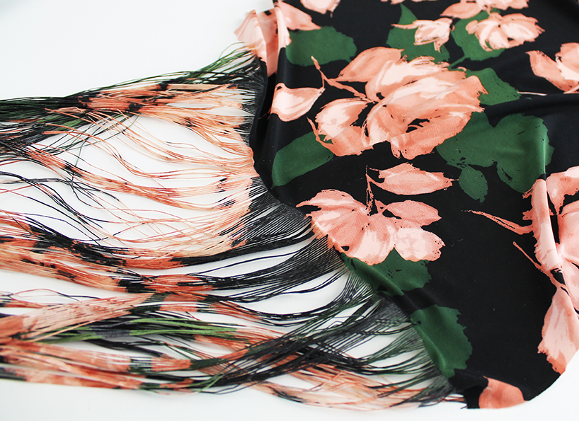 hana mitsui revives textile waste using traditional japanese weaving techniques