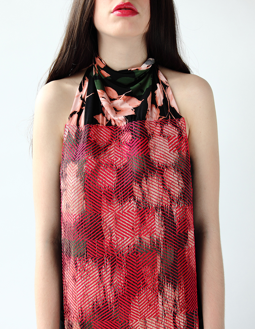 hana mitsui revives textile waste using traditional japanese weaving techniques