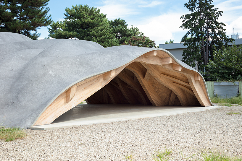 VUILD's parametric architecture emerges as open laboratory at tokyo gakugei university
