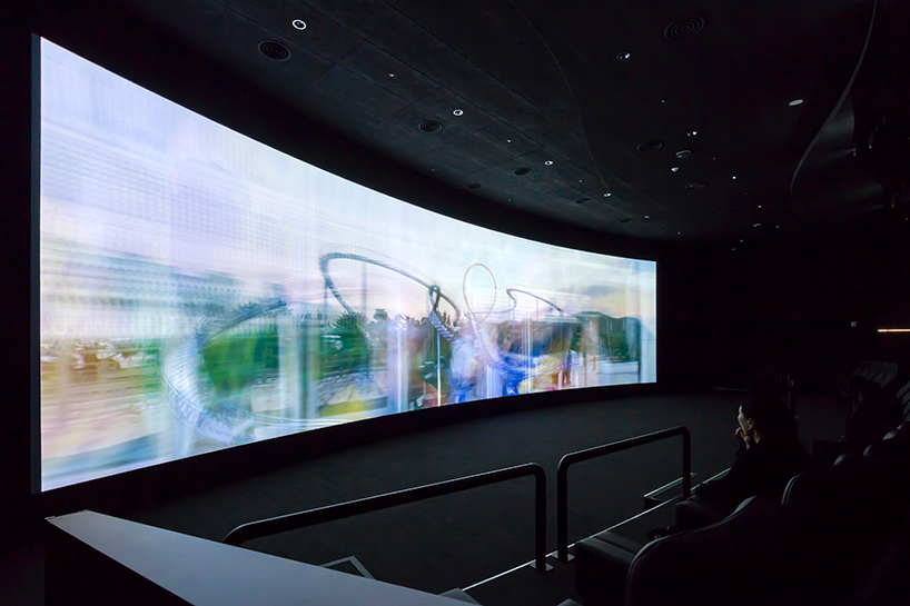 sinuous steel ribs flow around unsangdong architects' art museum in korea