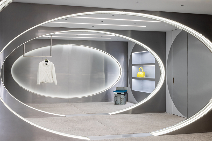 sala hars envisions apparel store in mexico as 'industrial bunker' with overlapping forms