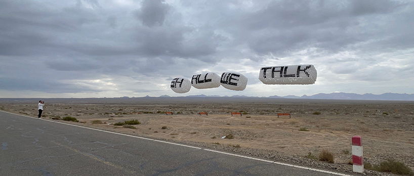 sh all we talk art installation shikun zhu x porsche 1