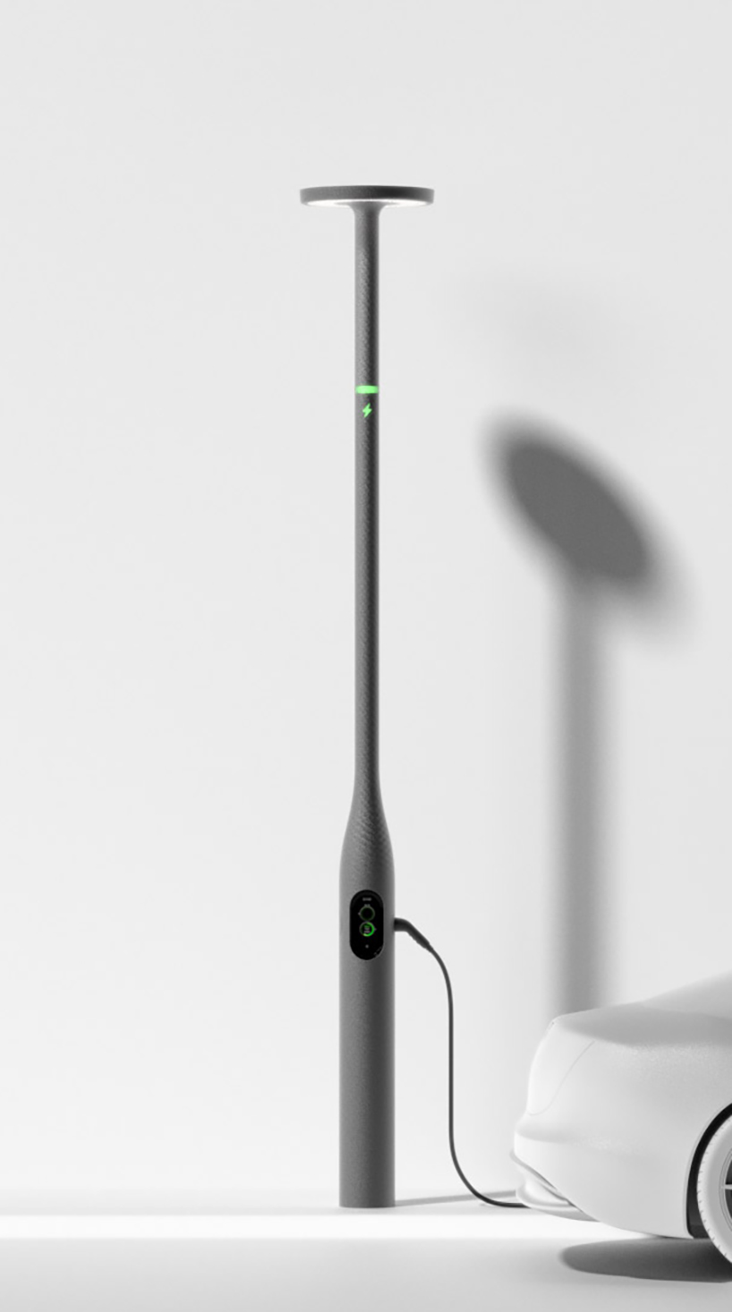 alloy design studio evie electric vehicle charger