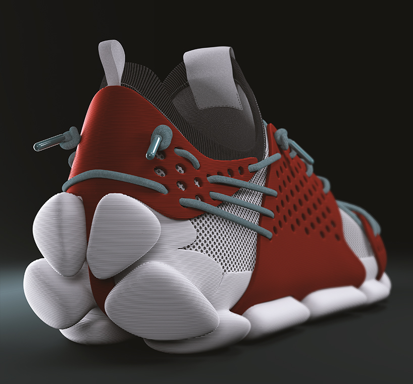 4steps adjustable 3D-printed sneakers kids michele di carlo