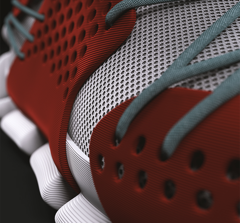4steps adjustable 3D-printed sneakers kids michele di carlo