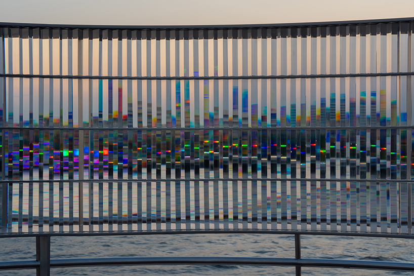 takanao todo's glass prism pavilion refracts new perspectives across bangkok riverfront