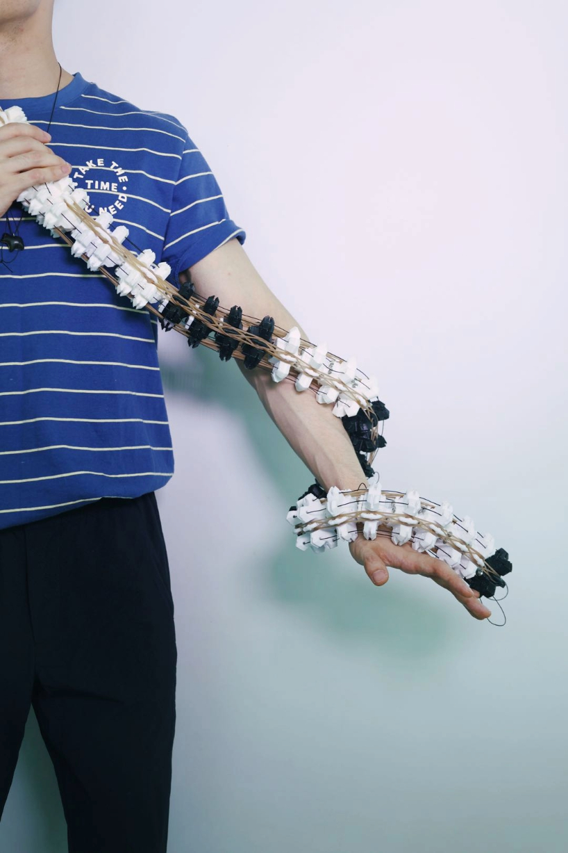 augmented limb: a 3D printed robotic tail that enhances zero-gravity movement - 5