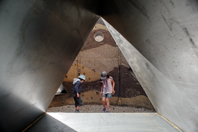 studio ossidiana connects land and sea history and nature for bruges triennial 2024 with earthsea pavilion 3