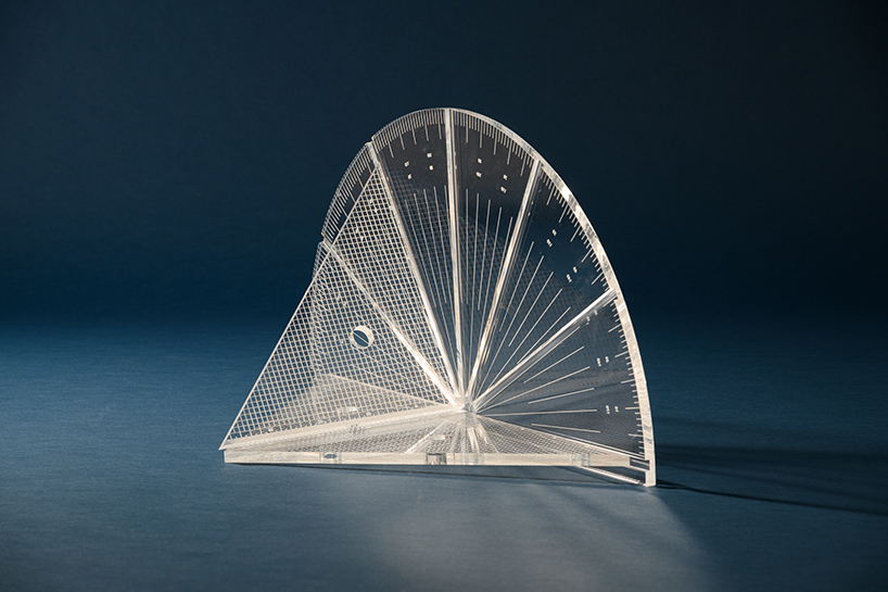 transparent measuring tools arrange floating orderly compositions by iyo hasegawa - 11