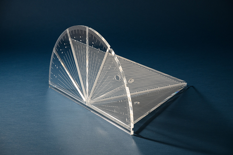 transparent measuring tools arrange floating orderly compositions by iyo hasegawa - 8