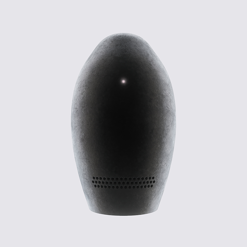 james earls & ben levinas' ritual vessel, altar, records your touch and reminds you to breathe