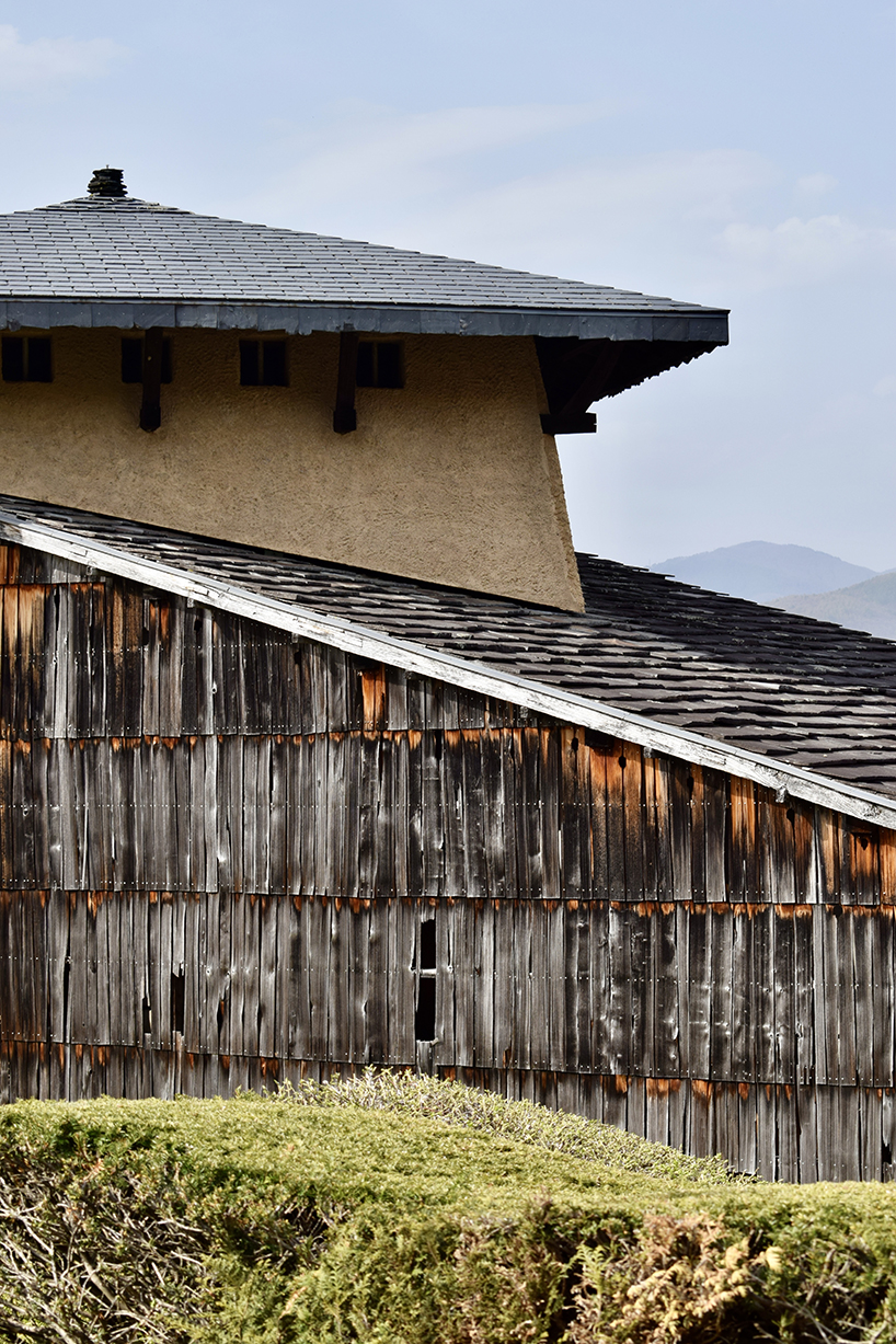 marco capitanio captures terunobu fujimori's curious flying tea houses across japan