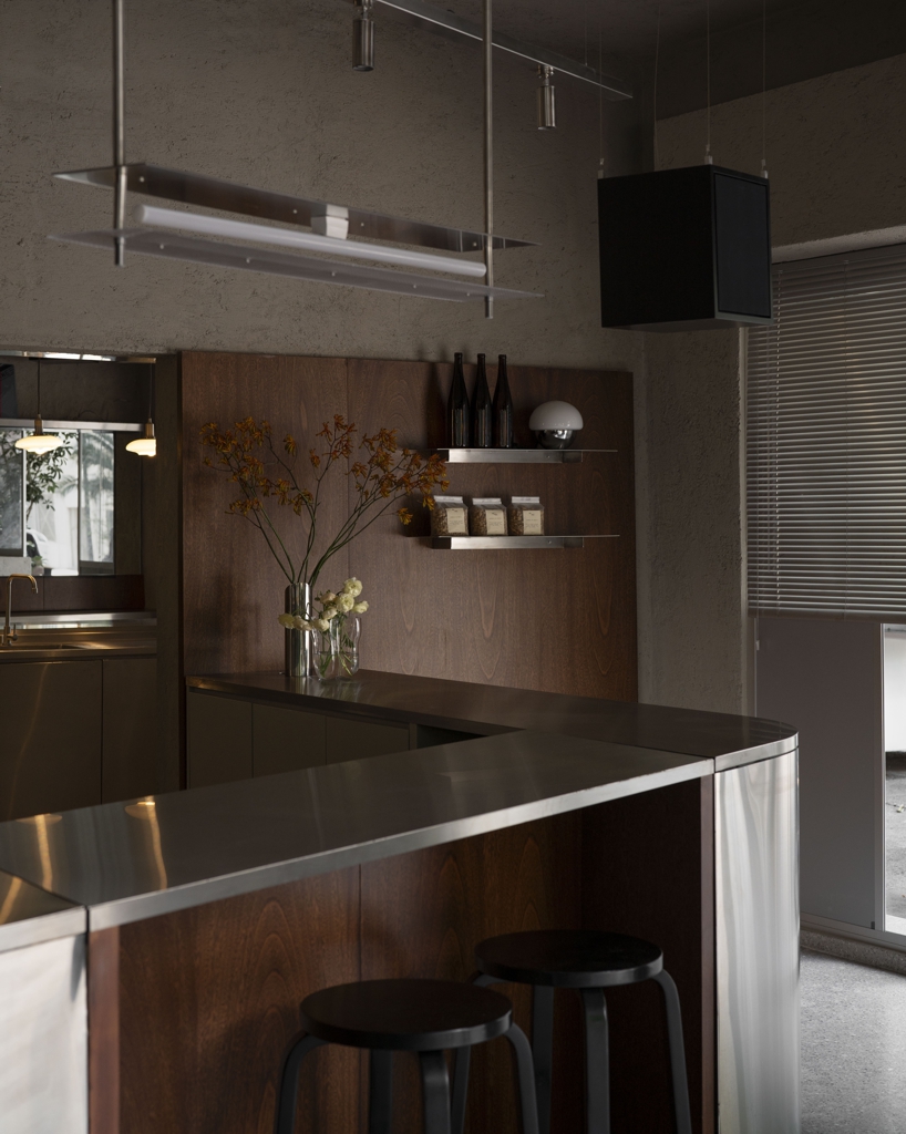 formant studio layers brutalist textures and local design at marne café in mexico city