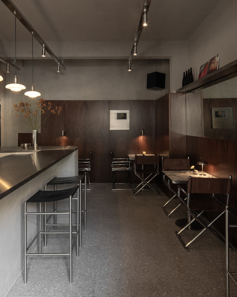 formant studio layers brutalist textures and local design at marne café in mexico city