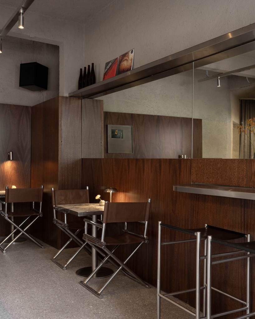 formant studio layers brutalist textures and local design at marne café in mexico city