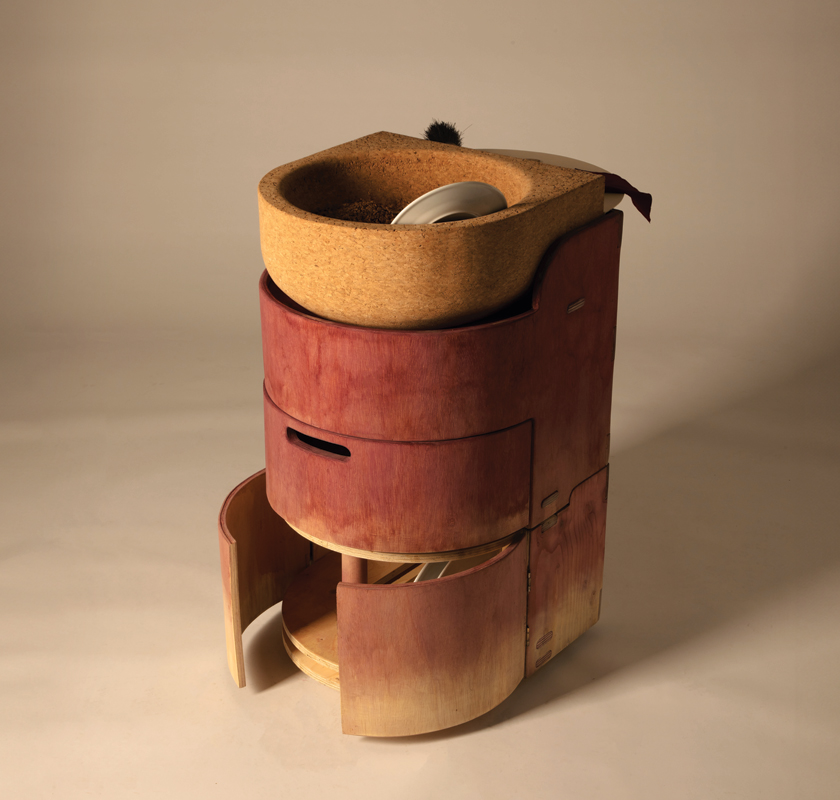 bindu domestic tools made of reused cork and clay reinterpret indigenous practices - 3