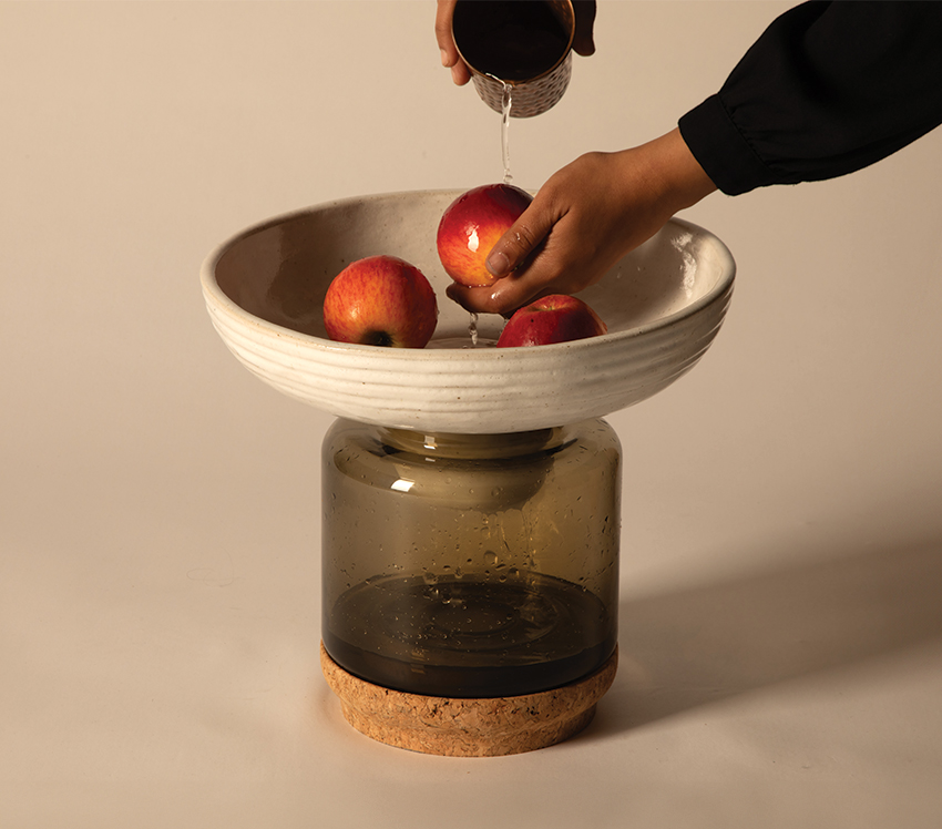 bindu domestic tools made of reused cork and clay reinterpret indigenous practices - 7