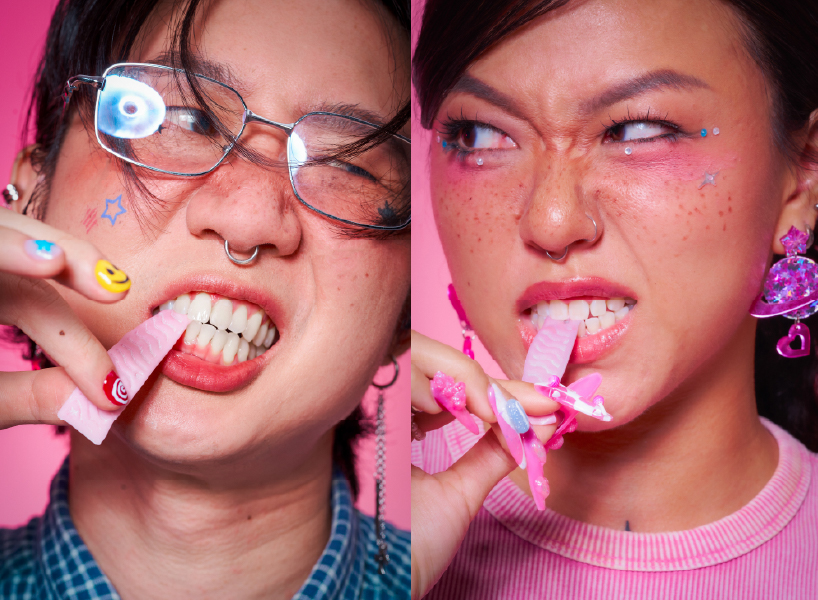 this chewing gum was made for the country that bans chewing gum 5