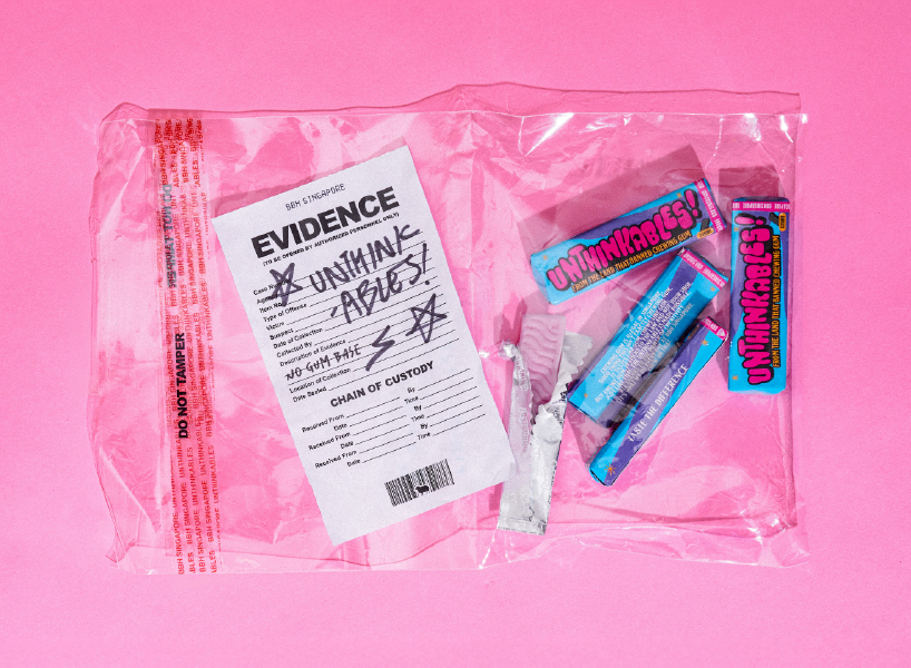 this chewing gum was made for the country that bans chewing gum 6