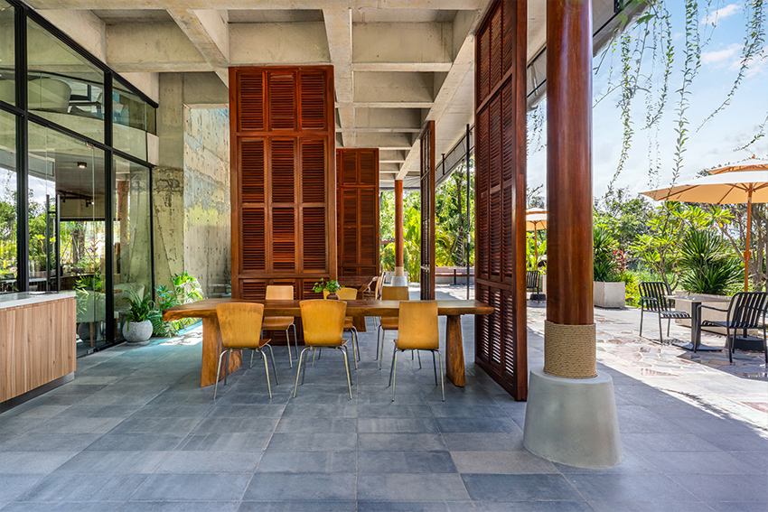 phum sambo cafe eatery a contemporary response to tropical living by khoan partners 7