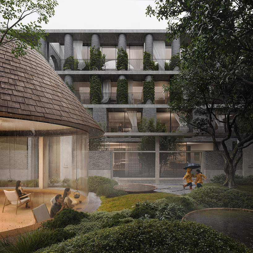 dhaus first project in china within nanjing historic city wall 1