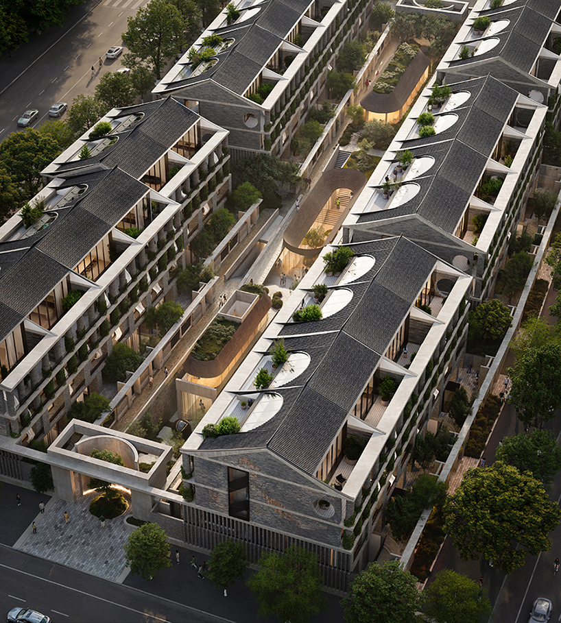 dhaus first project in china within nanjing historic city wall 3