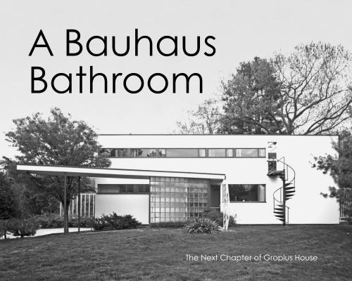 A Bauhaus Bathroom Design Competition For a Public Restroom at Gropius House