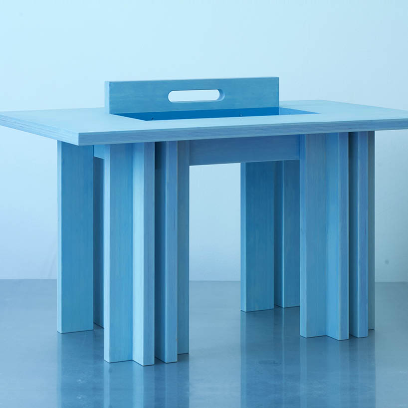 marek kounovsky designed the handle table a bamboo table for the young czech company frayer 10