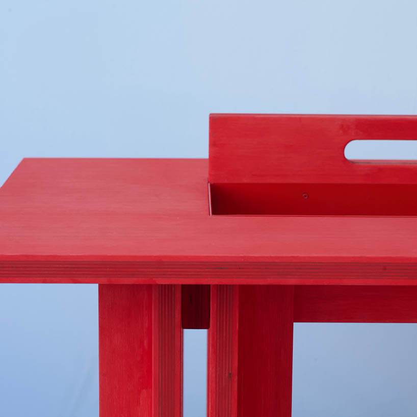 marek kounovsky designed the handle table a bamboo table for the young czech company frayer 5