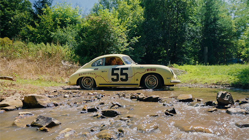 contact layer of shinjuku turning a 4000 km porsche journey into a physical art installation 3