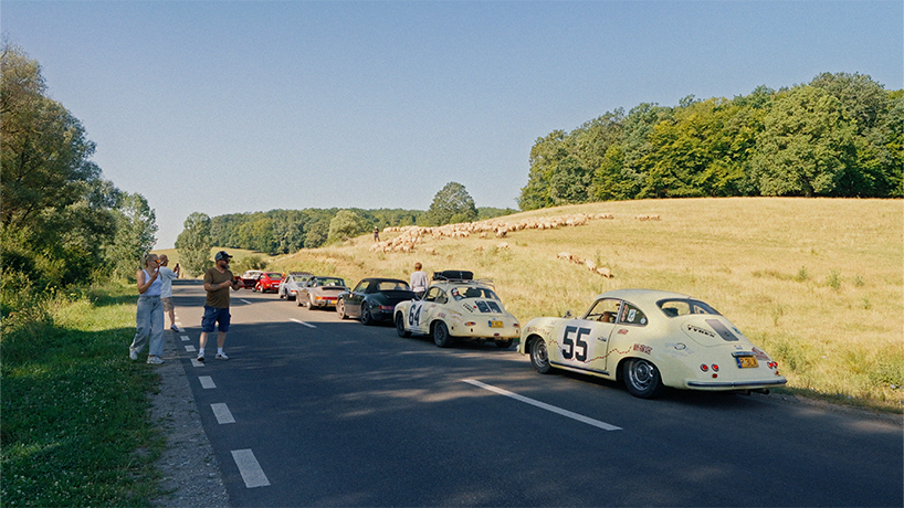 contact layer of shinjuku turning a 4000 km porsche journey into a physical art installation 4