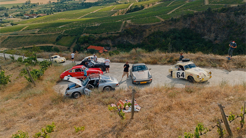contact layer of shinjuku turning a 4000 km porsche journey into a physical art installation 6