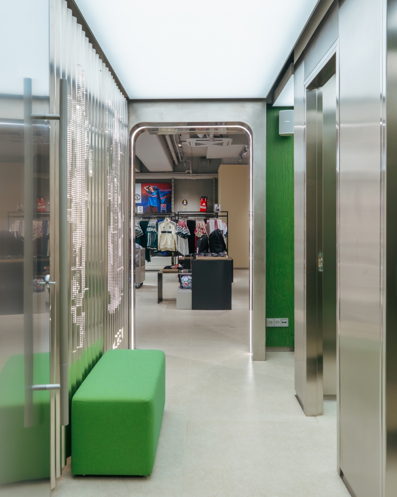 spacon designs two installations for new adidas store in copenhagen 7