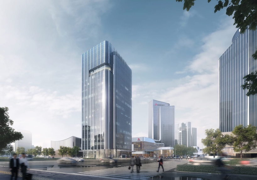mountains meet water in shaoxings financial vitality city 10