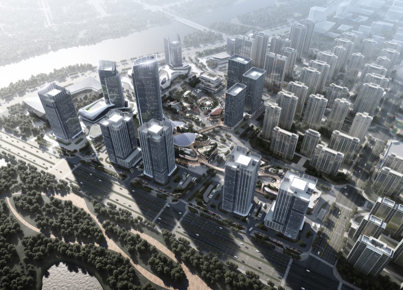 mountains meet water in shaoxings financial vitality city 2
