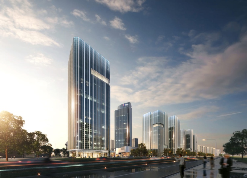 mountains meet water in shaoxings financial vitality city 6
