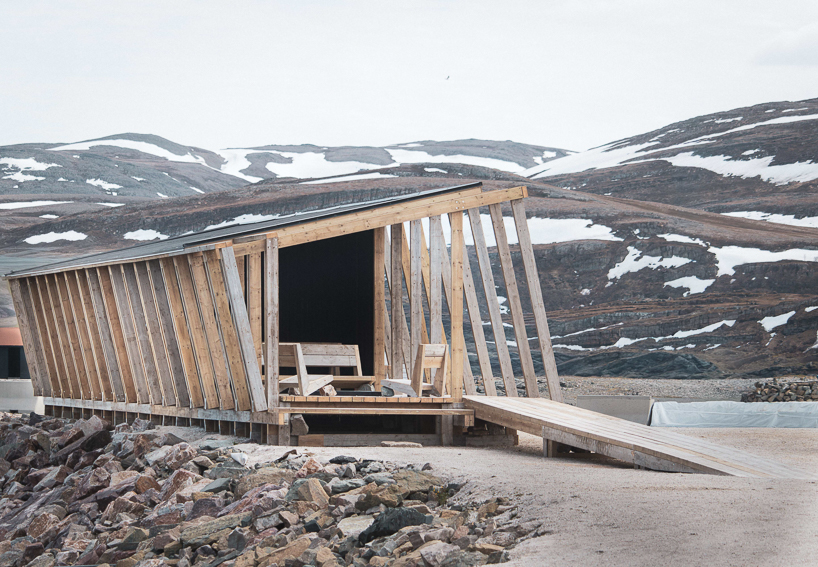 a timber ships hull becomes a community sauna on norways arctic coast 1